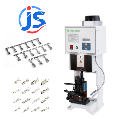 3000pcs/H - 4000pcs/H Semi Automatic Crimping Machine 750W Terminal Crimping Machine