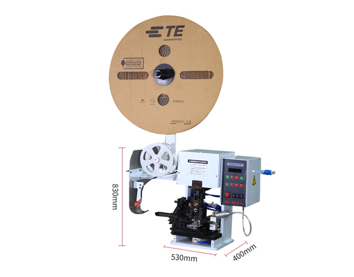 220V Manual Crimping Machine 3000pcs/H - 4000pcs/H Quick Disconnect Crimping Machine