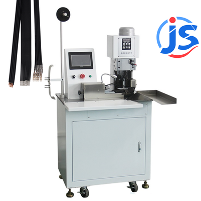 Electric Ribbon Cable Wire Terminal Crimping Machine with 2Ton Crimp Pressure for 0.5-2mm Wire Diameter and 30mm Max Cable Width