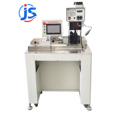 Flat Cable Semi Automatic Crimping Machine Stepper Motor Terminal Crimping Applicator