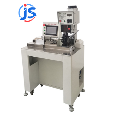 Flat Cable Semi Automatic Crimping Machine Stepper Motor Terminal Crimping Applicator