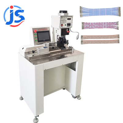 Flat Cable Semi Automatic Crimping Machine Stepper Motor Terminal Crimping Applicator