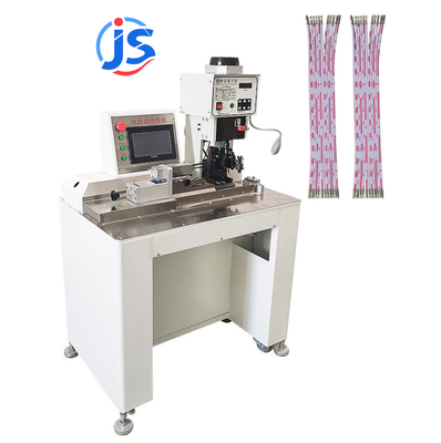 Flat Cable Semi Automatic Crimping Machine Stepper Motor Wire Terminal Crimper