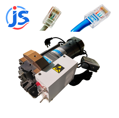 Heavy Duty Semi Automatic Crimping Machine Compact Crystal Head Crimping Machine