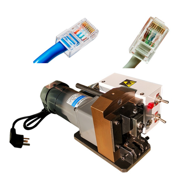 Heavy Duty Semi Automatic Crimping Machine Compact Crystal Head Crimping Machine