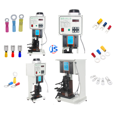 Semi Automatic Cable Crimping Machine with 1.5 Ton Crimp Pressure, 550W Power, and Compact 20x24x50cm Size