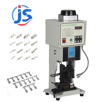 Semi Automatic Terminal Crimping Machine with 1.5Ton Crimp Pressure 550W Power and Compact 20x24x50cm Size