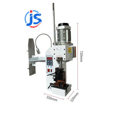 Semi Automatic Terminal Crimping Machine with 2Ton Crimp Pressure, 750W Power, and Compact 30*30*65cm Size