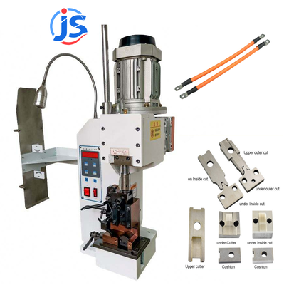 Semi Automatic Cable Wire Crimping Machine with 2 Ton Crimp Pressure, 750W Power, and Compact 30*30*65cm Size