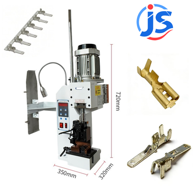 Semi Automatic Cable Wire Crimping Machine with 2 Ton Crimp Pressure, 750W Power, and Compact 30*30*65cm Size