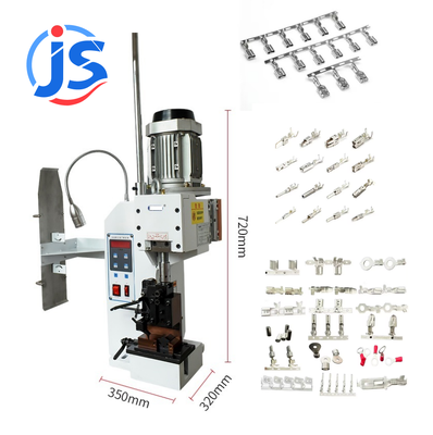 Semi Automatic Cable Wire Crimping Machine with 2 Ton Crimp Pressure, 750W Power, and Compact 30*30*65cm Size