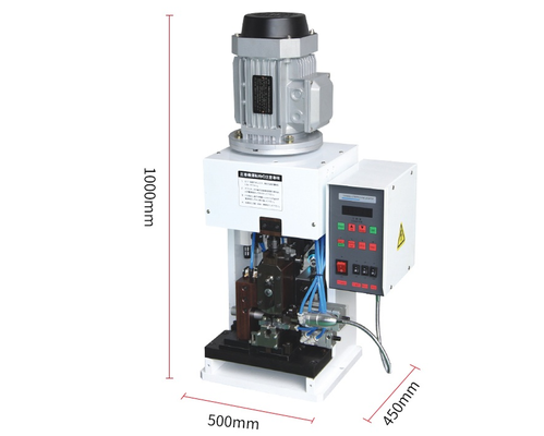 Pneumatic Cable Crimping Machine with 3000-4000pcs/H Capacity for AWG32-AWG20 Wires and 1-10mm Stripping Length