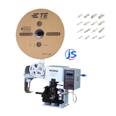 Pneumatic Terminal Crimping Machine with 30mm Stroke, 1.5Ton Crimp Pressure, and 3000-4000pcs/H Capacity