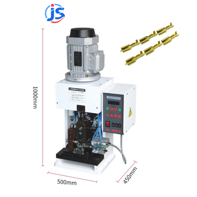 Pneumatic Terminal Crimping Machine with 30mm Stroke, 1.5Ton Crimp Pressure, and 3000-4000pcs/H Capacity