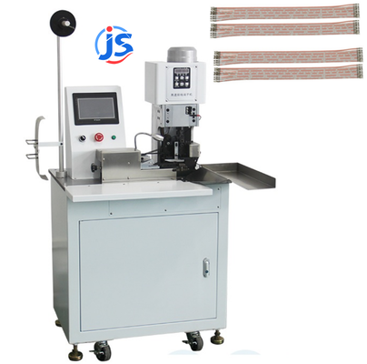 Pneumatic Cable Wire Pin Header and Crimping Machine with 2Ton Crimp Pressure for 0.5-2mm Wire Diameter and Ribbon Cable Crimping