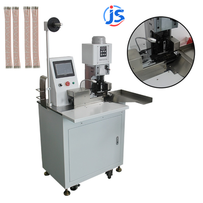 Pneumatic Cable Wire Pin Header and Crimping Machine with 2Ton Crimp Pressure for 0.5-2mm Wire Diameter and Ribbon Cable Crimping