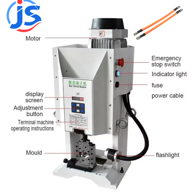 Semi-Automatic 6Ton Crimp Pressure Terminal Crimping Tool with Compact Design and Energy Efficient Operation