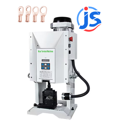 Semi-Automatic Pneumatic Cable Wire Stripping and Crimping Machine with 6Ton Crimp Pressure, Energy Efficient and Compact Design