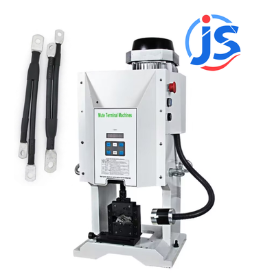 Semi-Automatic Pneumatic Cable Wire Stripping and Crimping Machine with 6Ton Crimp Pressure, Energy Efficient and Compact Design