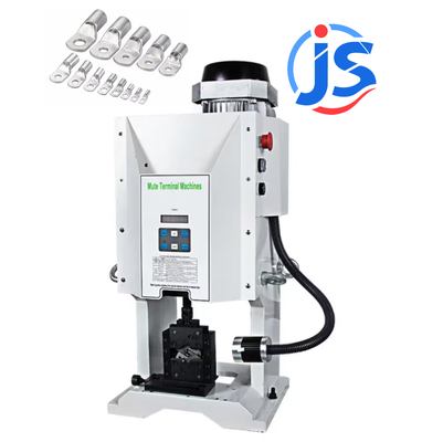 Semi-Automatic Pneumatic Cable Wire Stripping and Crimping Machine with 6Ton Crimp Pressure, Energy Efficient and Compact Design