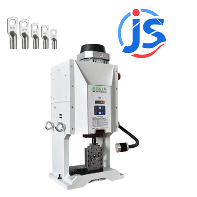 Manual Cable Wire Stripping and Terminal Crimping Machine with 8Ton Crimp Pressure, Compact Design, and Low Noise Operation