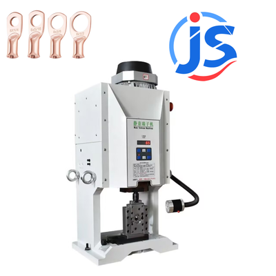 Manual Cable Wire Stripping and Terminal Crimping Machine with 8Ton Crimp Pressure, Compact Design, and Low Noise Operation