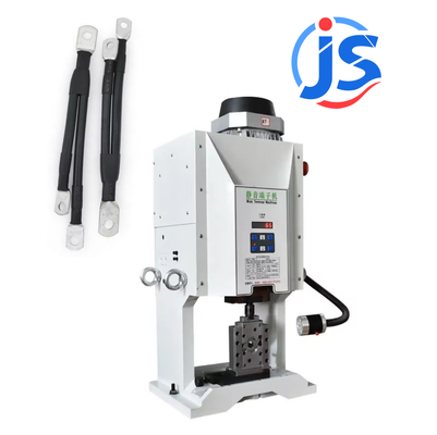 Manual Cable Wire Stripping and Terminal Crimping Machine with 8Ton Crimp Pressure, Compact Design, and Low Noise Operation