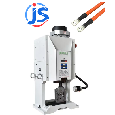 Manual Cable Wire Stripping and Terminal Crimping Machine with 8Ton Crimp Pressure, Compact Design, and Low Noise Operation