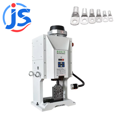 Manual Cable Wire Stripping and Terminal Crimping Machine with 8Ton Crimp Pressure, Compact Design, and Low Noise Operation