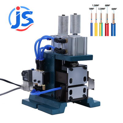 Energy Saving Semi Automatic Stripping Machine User Friendly Wire Cable Stripping Machine Compact Design