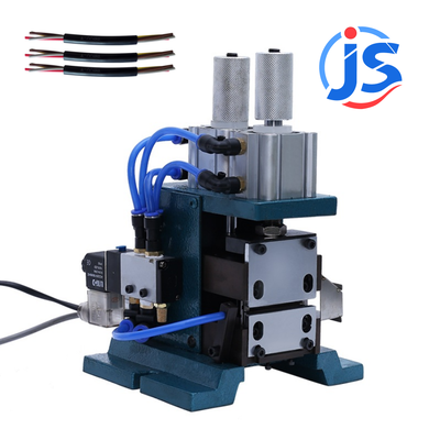 Energy Saving Semi Automatic Stripping Machine User Friendly Wire Cable Stripping Machine Compact Design