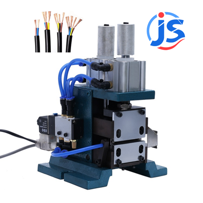Compact Semi Automatic Wire Stripping Machine Energy Saving Wire Stripping Equipment For OEM Wire Harness