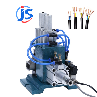 Compact Semi Automatic Wire Stripping Machine Energy Saving Wire Stripping Equipment For OEM Wire Harness