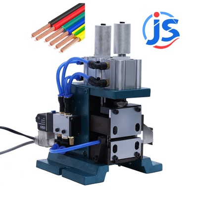 Compact Semi Automatic Wire Stripping Machine Energy Saving Wire Stripping Equipment For OEM Wire Harness