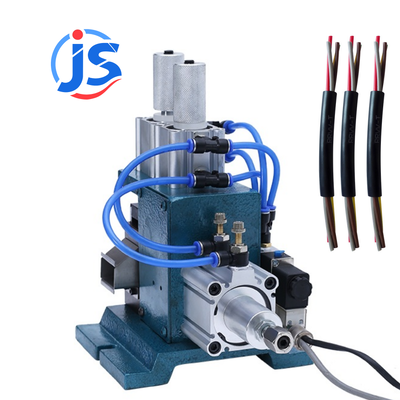 Compact Semi Automatic Wire Stripping Machine Energy Saving Wire Stripping Equipment For OEM Wire Harness