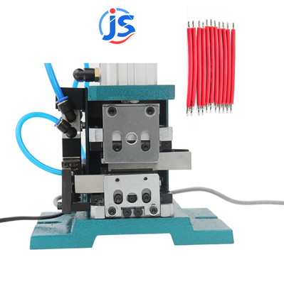 Energy Saving Semi Automatic Stripping Machine Compact Wire Cutting Stripping And Twisting Machine