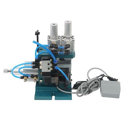 Small Semi Automatic Stripping Machine Noise Free Wire Harness Cutting Machine
