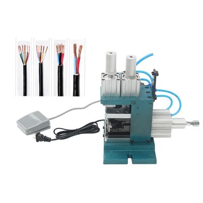 Small Semi Automatic Stripping Machine Noise Free Wire Harness Cutting Machine