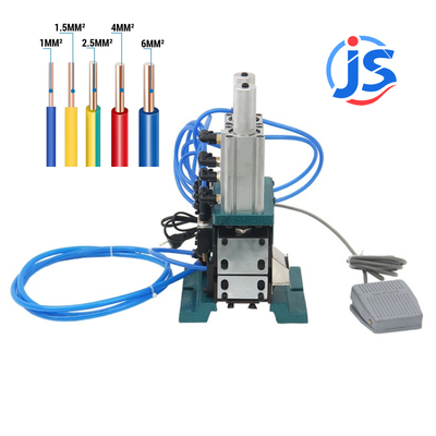 Multi Core Cable Peeling Machine Vertical Wire Stripping Machine Semi Automatic