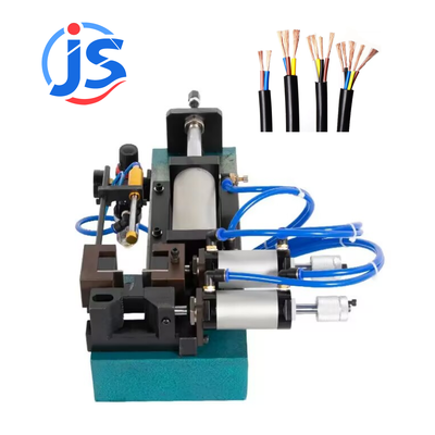 Energy Efficient Pneumatic Wire Stripping Tool No Noise Cut And Strip Machines Foot Operated