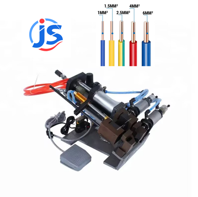 Pneumatic Semi Automatic Stripping Machine Customized Cable Stripper Machines Compact