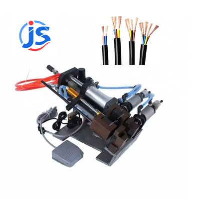 Pneumatic Semi Automatic Stripping Machine Customized Cable Stripper Machines Compact