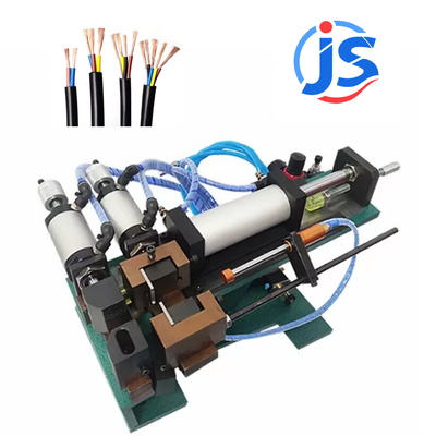 Compact Wire Strip Machine Foot Operated Cable Stripper Machine Customized