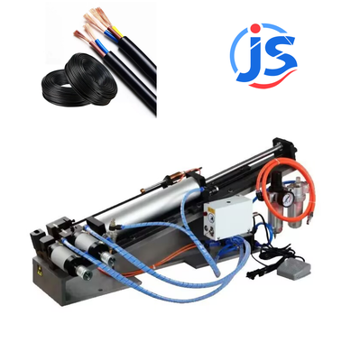 Semi Automatic Pneumatic Cable Stripping Machine Lightweight Wire Cutting Stripping Machine