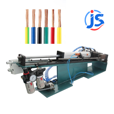2 In 1 Semi Automatic Stripping Machine Custom Wire Stripping And Cutting Machine Lightweight
