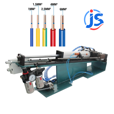2 In 1 Semi Automatic Stripping Machine Custom Wire Stripping And Cutting Machine Lightweight