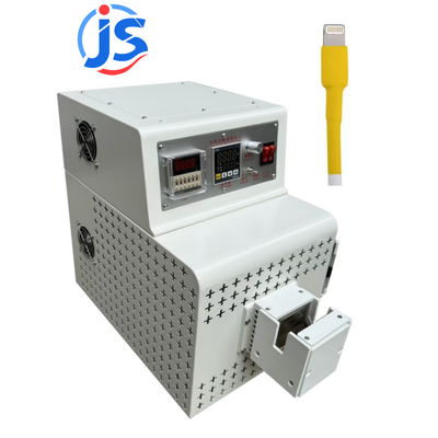 JunSheng Automatic Wire Heat Shrink Tubing Machine with 0-450 °C Heating, 0-30 mm Tubing Diameter, and 450-900 cycles/hour Capacity