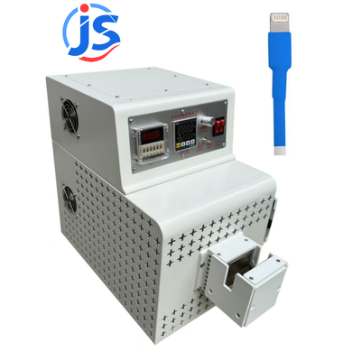 JunSheng Automatic Wire Heat Shrink Tubing Machine with 0-450 °C Heating, 0-30 mm Tubing Diameter, and 450-900 cycles/hour Capacity