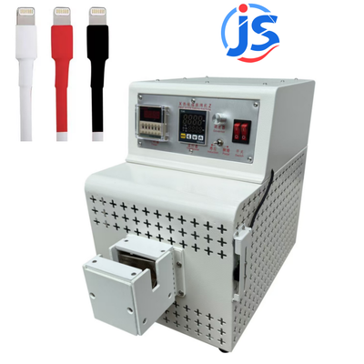 JunSheng Automatic Wire Heat Shrink Tubing Machine with 0-450 °C Heating, 0-30 mm Tubing Diameter, and 450-900 cycles/hour Capacity