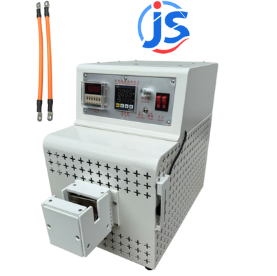 JunSheng Automatic Wire Dual Wall Heat Shrink Tubing Machine with 0-30 mm Max. Tubing Diameter, 450-900 cycles/hour Processing Capacity, and 0-450 °C Heating Temperature Range